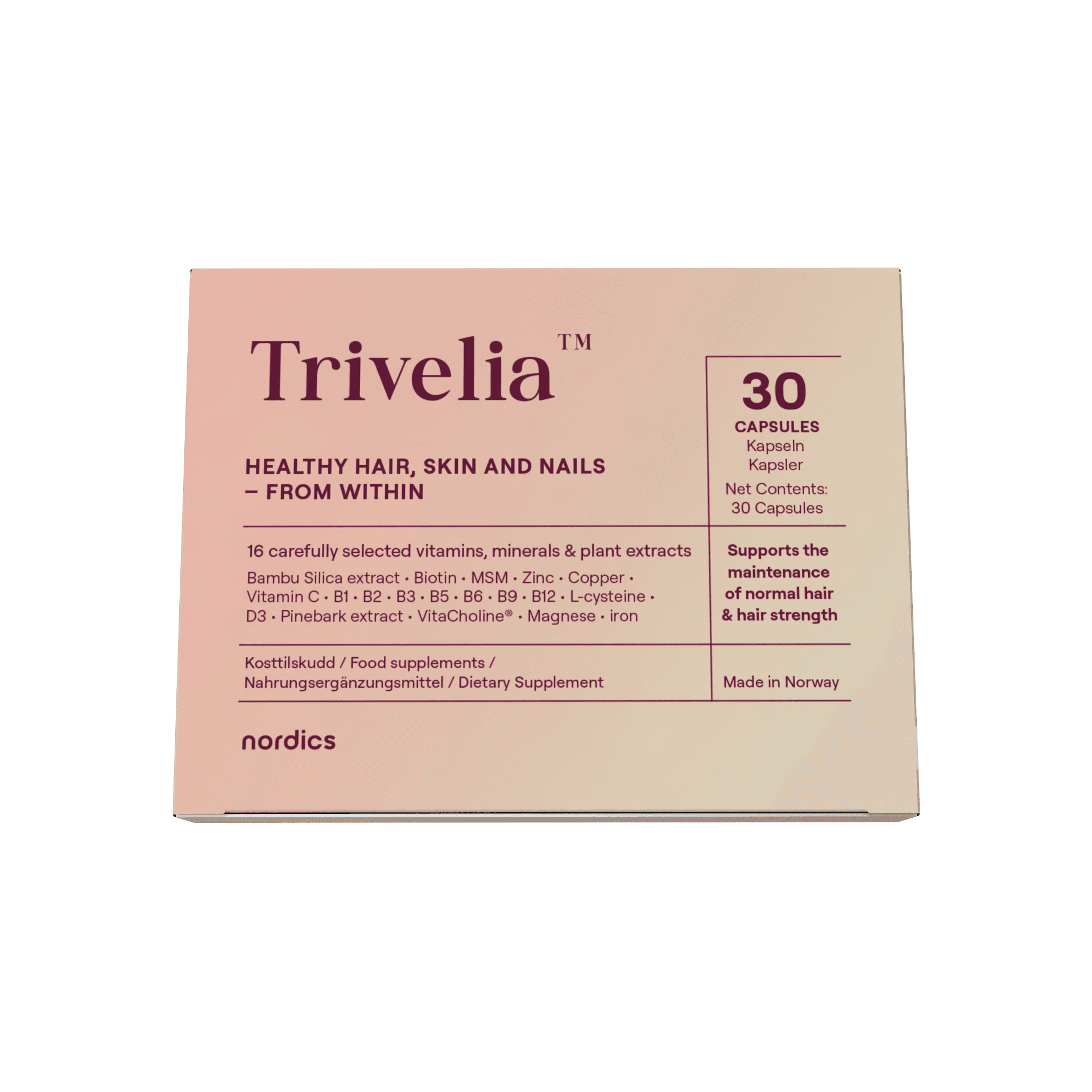 Trivelia® Produktverpackung